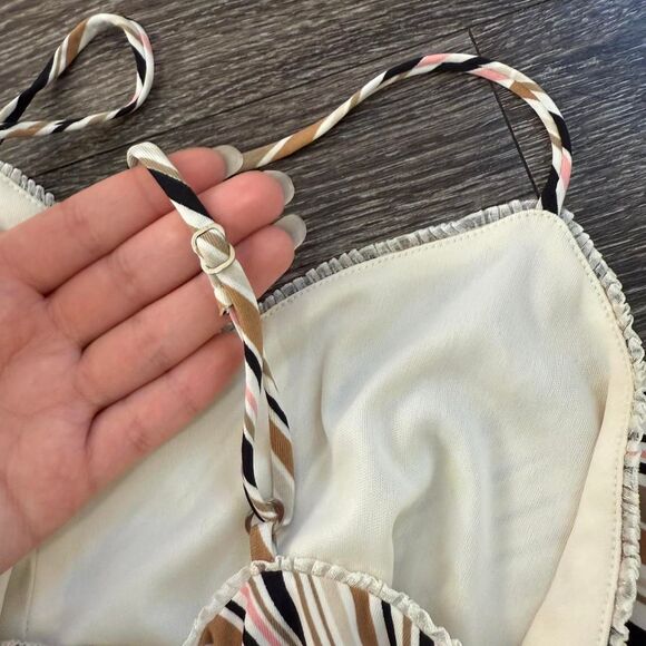 BCBGMAXAZRIA striped midi dress - Picture 5 of 6